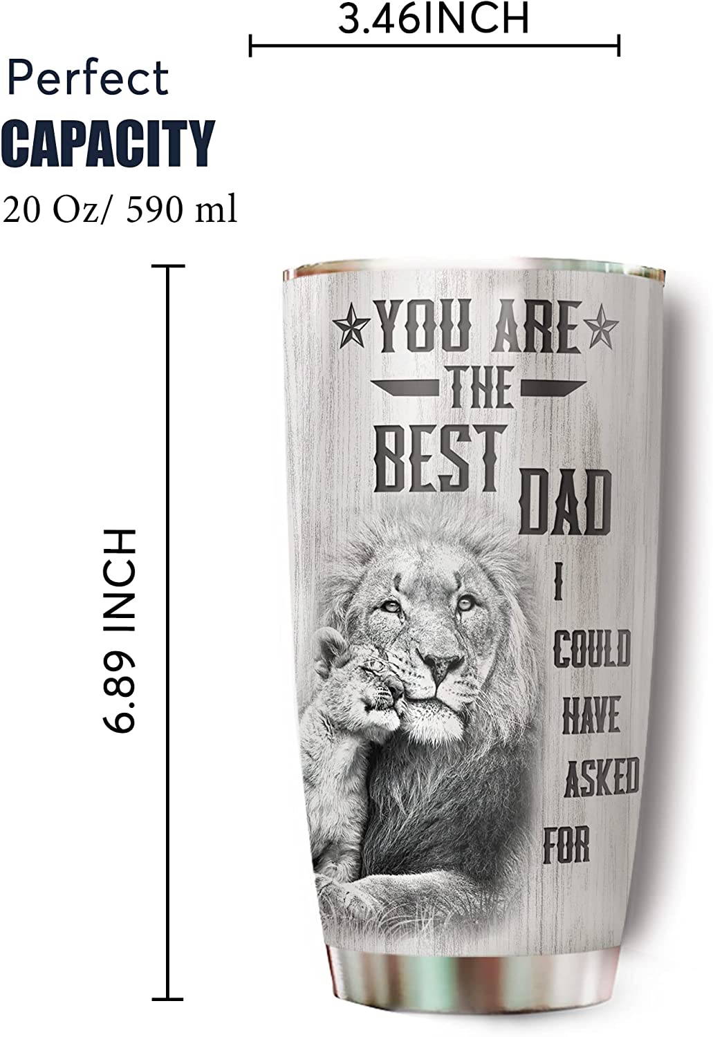 Personalized I Asked God For A Best Friend He Sent Me My Son Tumbler, Dad  And Son Tumbler, Father's Day Gift Ideas - Wolfantique